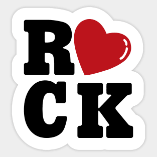 Rock Love Sticker